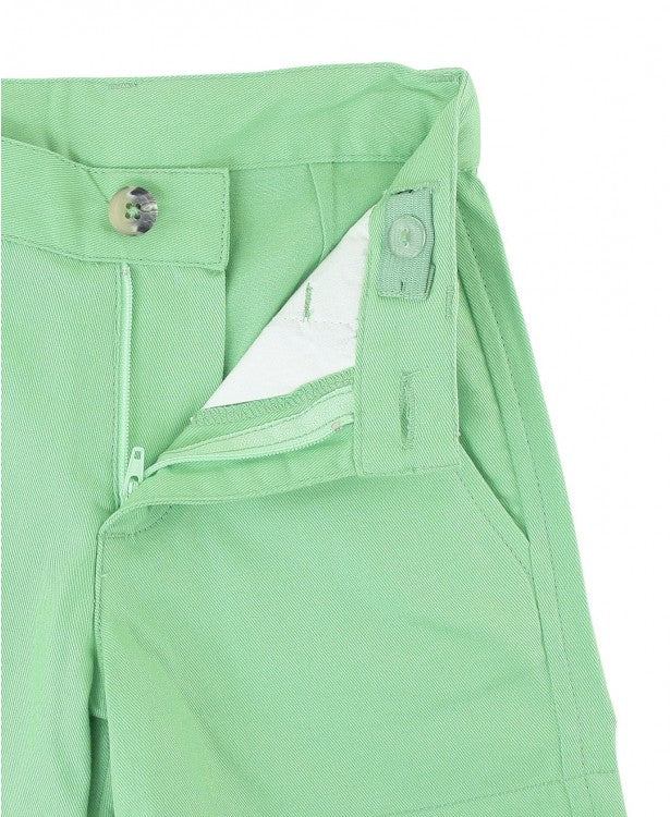 Dusty Jade Lightweight Chino Shorts