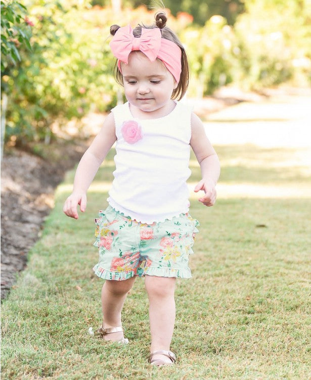 Tea Party Ruffle Shorts