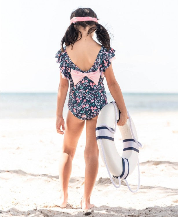 Moonlit Meadow Butterfly Sleeve One Piece