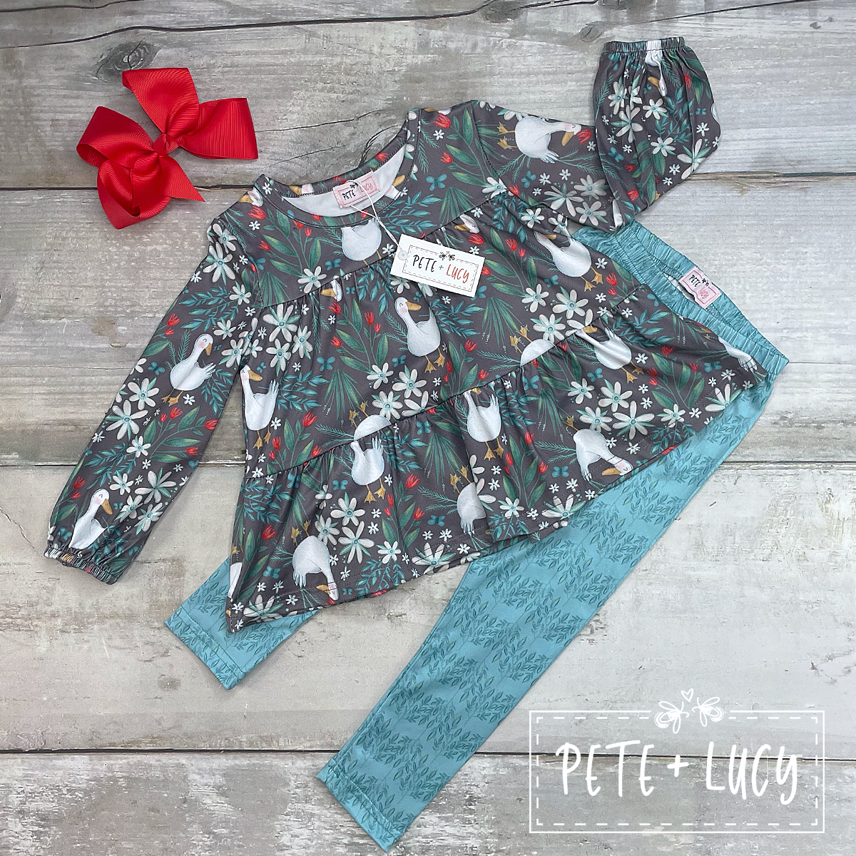 Duck Duck Goose Long Sleeve Pant Set