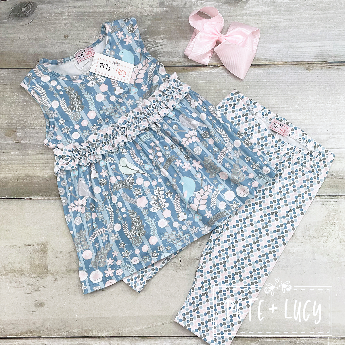 The Bird is the Word Tank & Capri Set