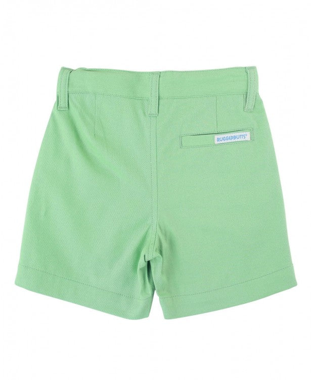 Dusty Jade Lightweight Chino Shorts
