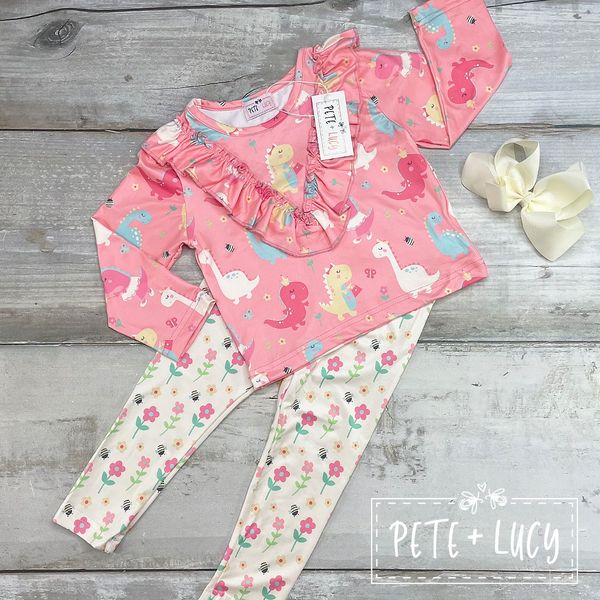 Darling Dinos Pant Set