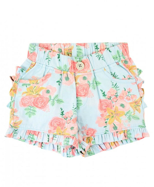 Tea Party Ruffle Shorts