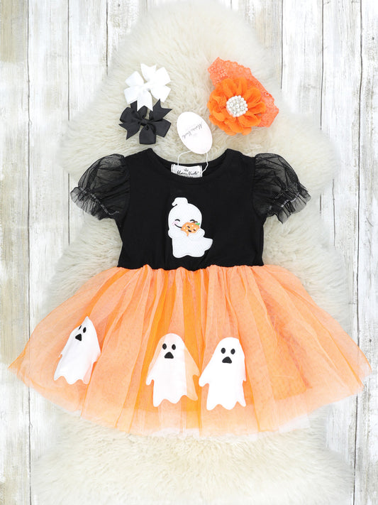 Cuddle Ghost Tulle Dress