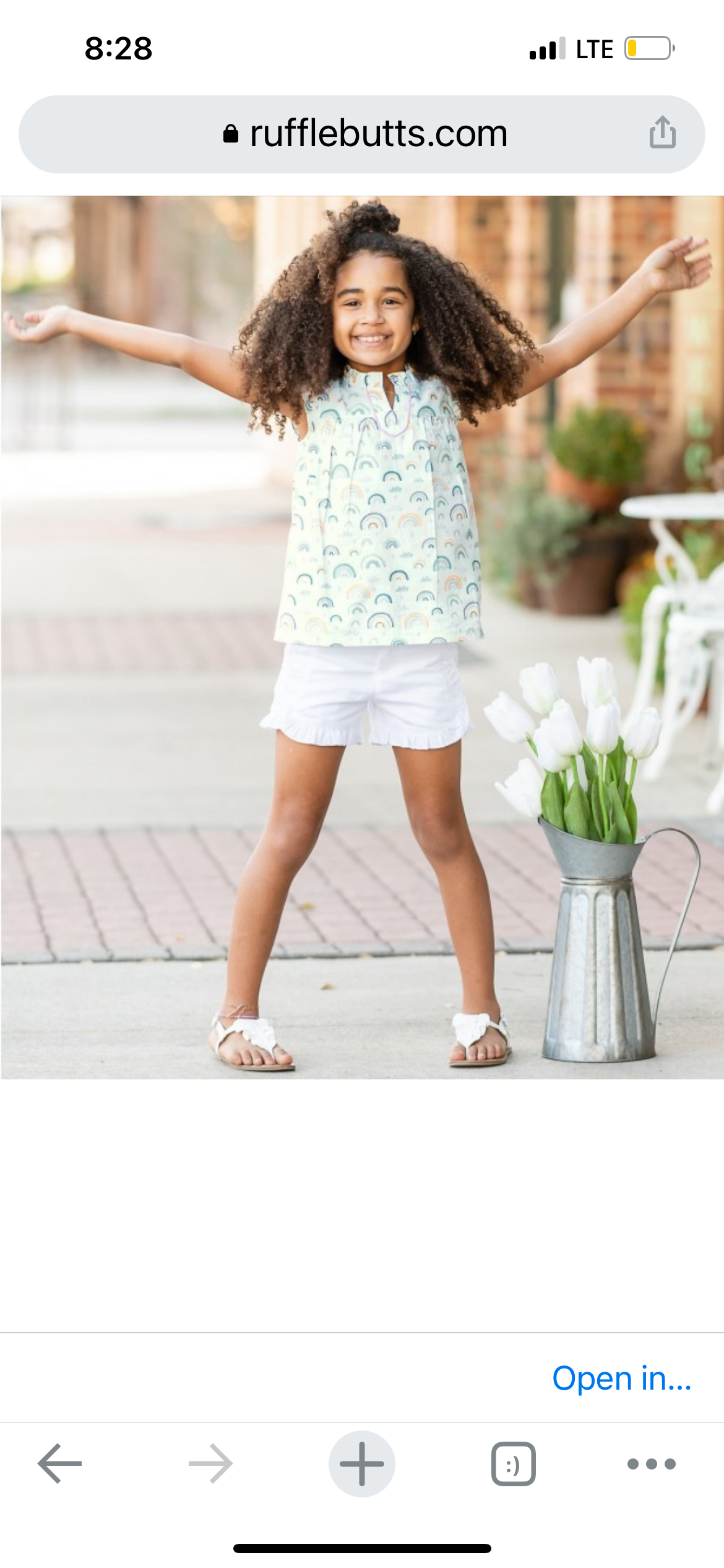 White Lace Trim Shorts