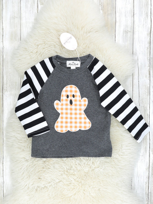 Charcoal Ghost Long Sleeve Shir