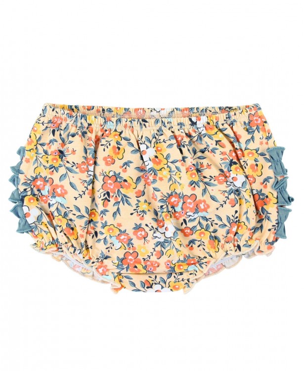 Summer Blooms Knit RuffleButt