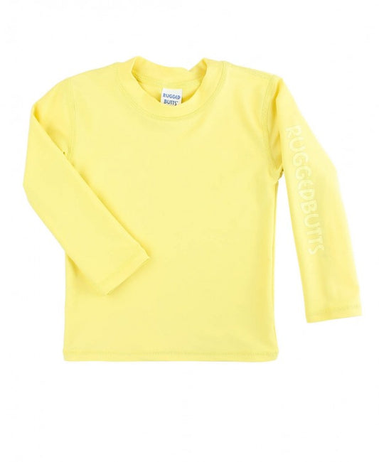 Banana Yellow Long Sleeve Rash Guard