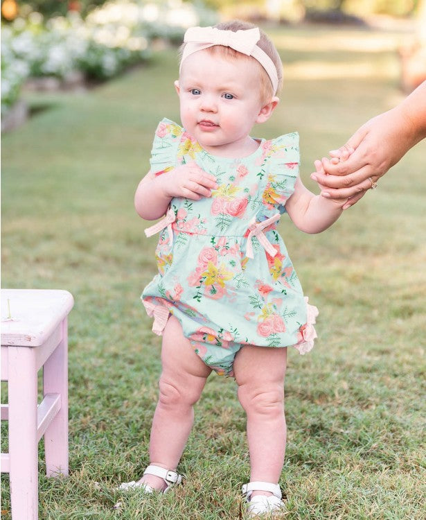 Tea Party Ruffle Romper